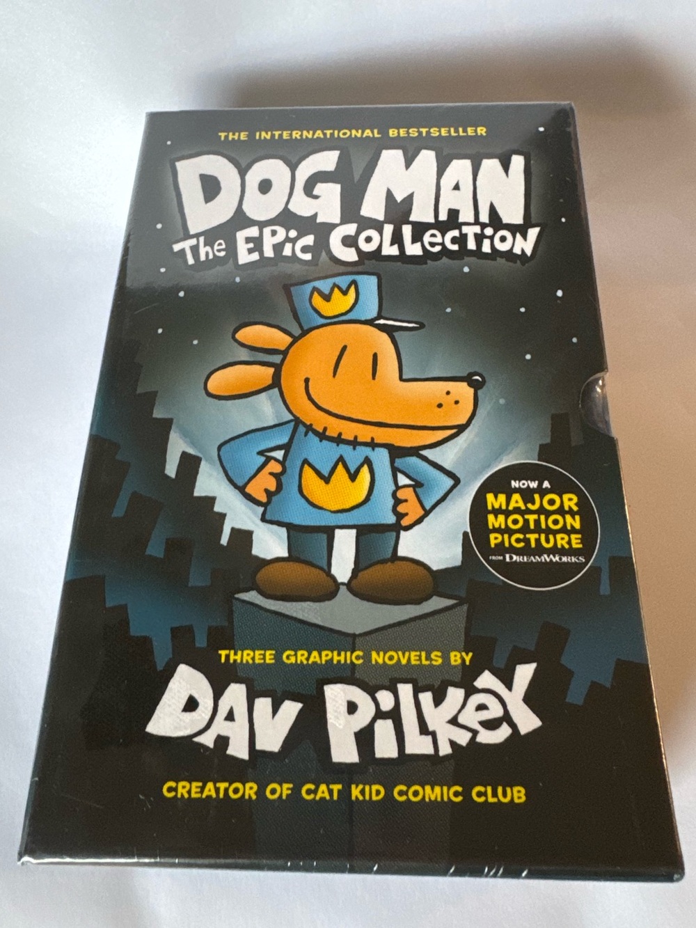 3 Books - Boxed Set - Dog Man: The Epic Collection by Dav Pilkey